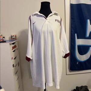FSU Nike team collared shirt